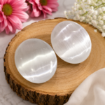 Selenite Palm Crystal – Peace, Clarity & Positive Energy