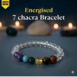 Energised 7 Chakra Bracelet – Natural Crystal Bracelet for Balance & Positive Energy