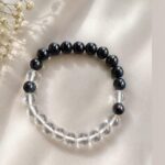 Black & Clear Crystal Bracelet